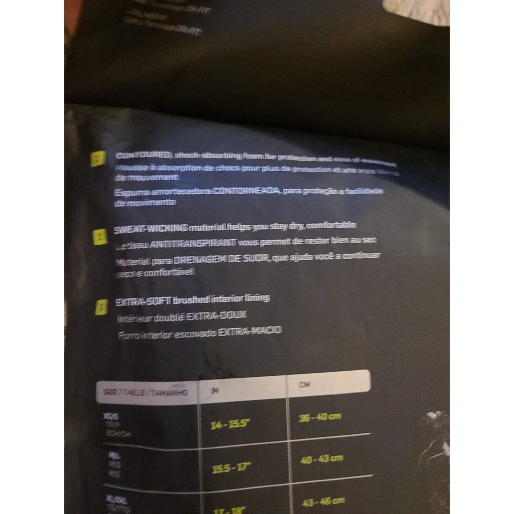 Nike Streak Volleyball Knee Pads Shock-Absorbing Breathable Black XL/XXL